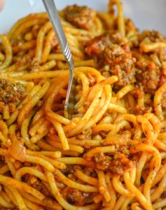 One Pot Spaghetti - 4 Sons 'R' Us