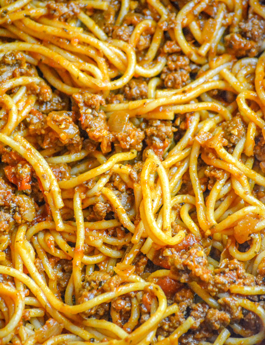 One Pot Spaghetti - I Am Homesteader