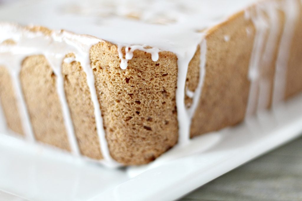 Glazed Ginger Bread Loaf