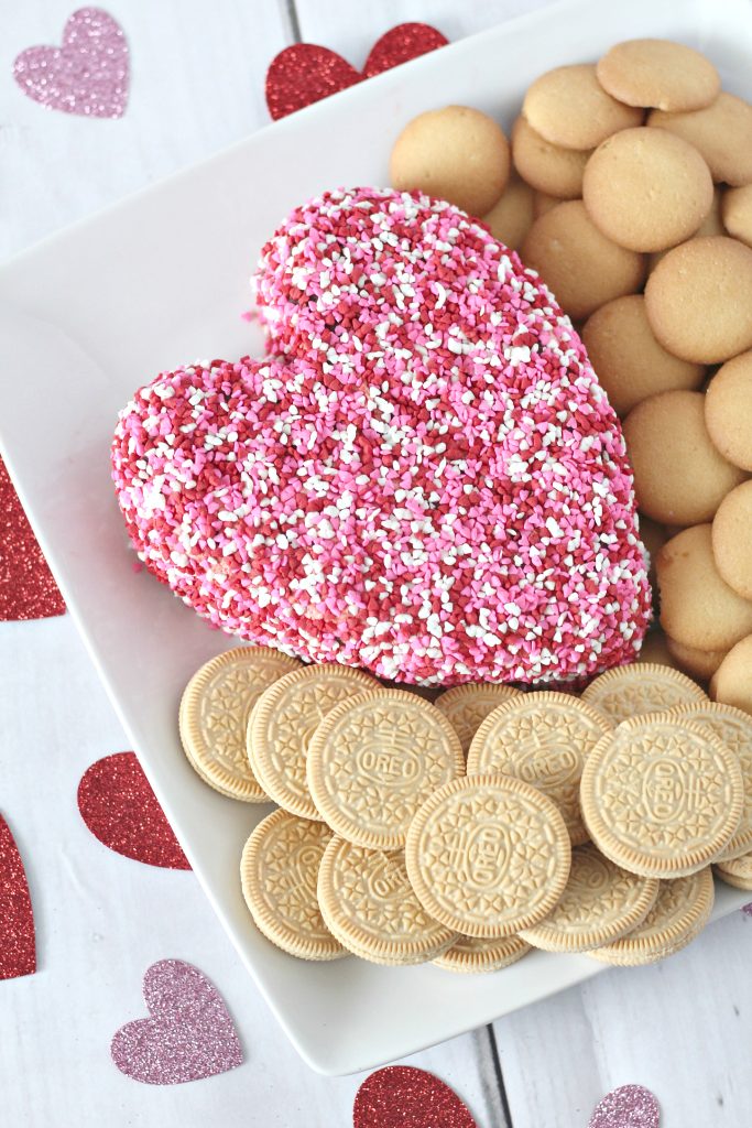 Red Velvet Chocolate Chip Cheesecake Cheese Ball