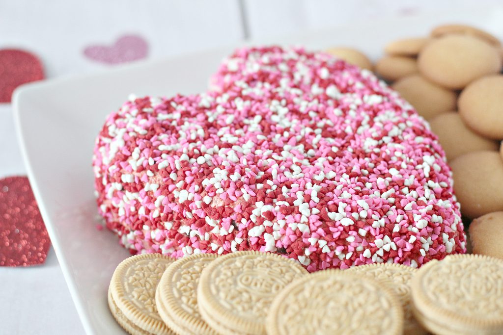 Red Velvet Chocolate Chip Cheesecake Cheese Ball