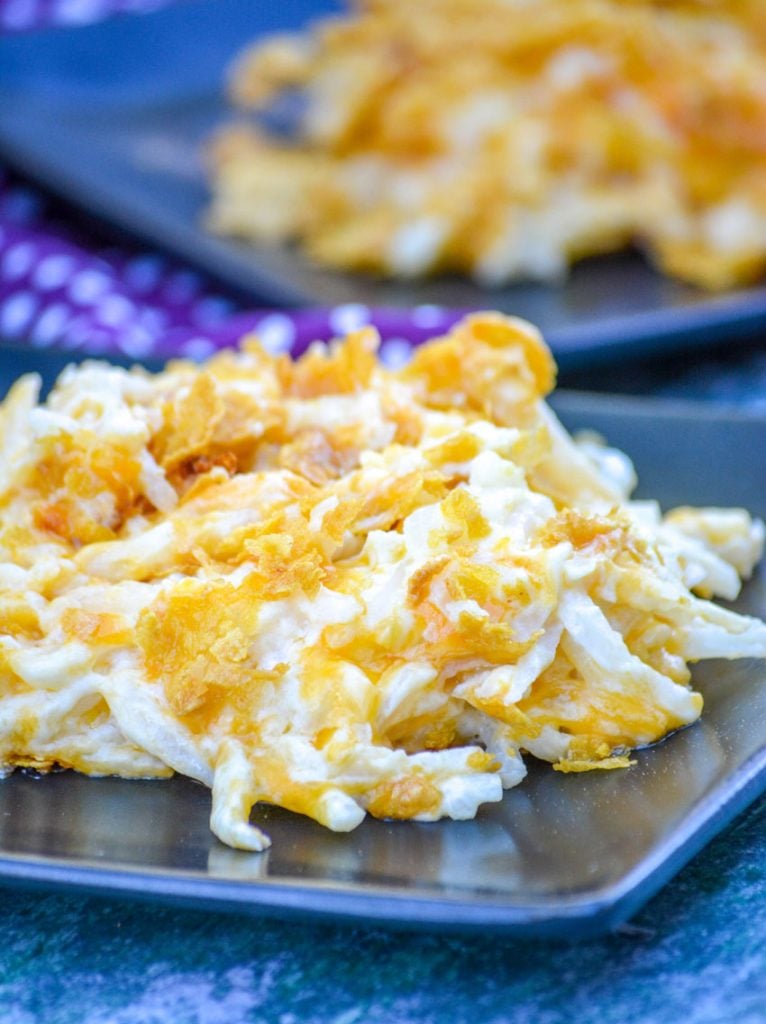 Cheesy Hash Brown Patties - Blue Cheese Bungalow