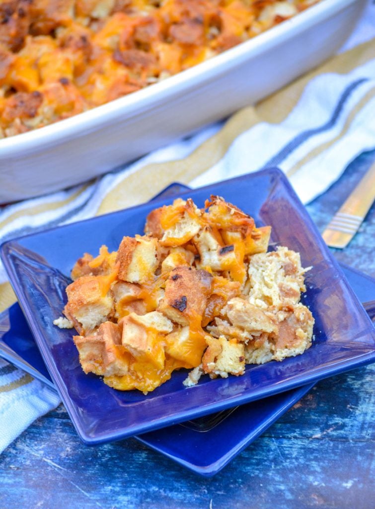 Chicken & Waffles Casserole