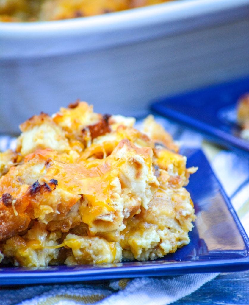 Chicken and Waffle Casserole Recipe - A Paige of Positivity