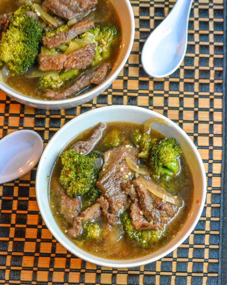 Chinese Beef & Broccoli Soup 4 Sons 'R' Us