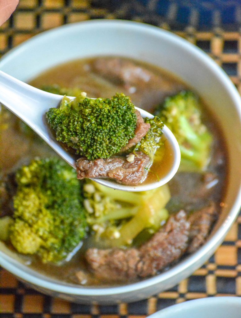 Chinese Beef & Broccoli Soup - 4 Sons 'R' Us