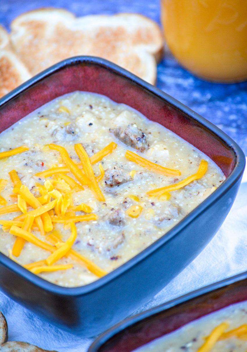 Sausage & Grits Chowder