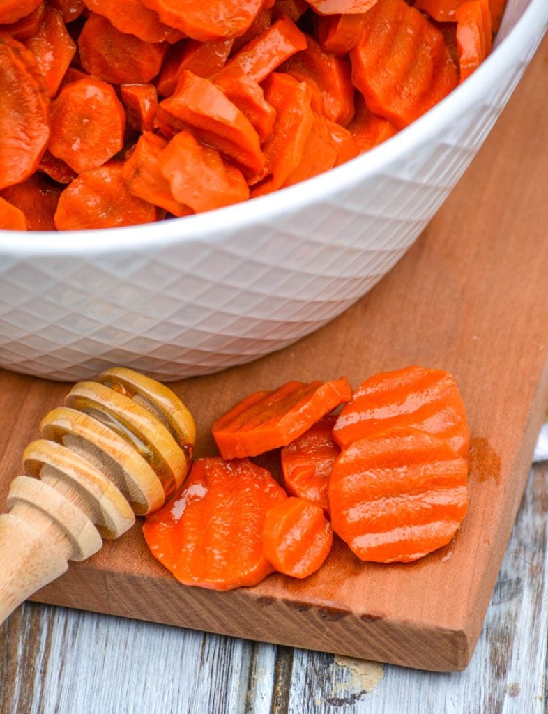 Brown Sugar Honey Glazed Carrots