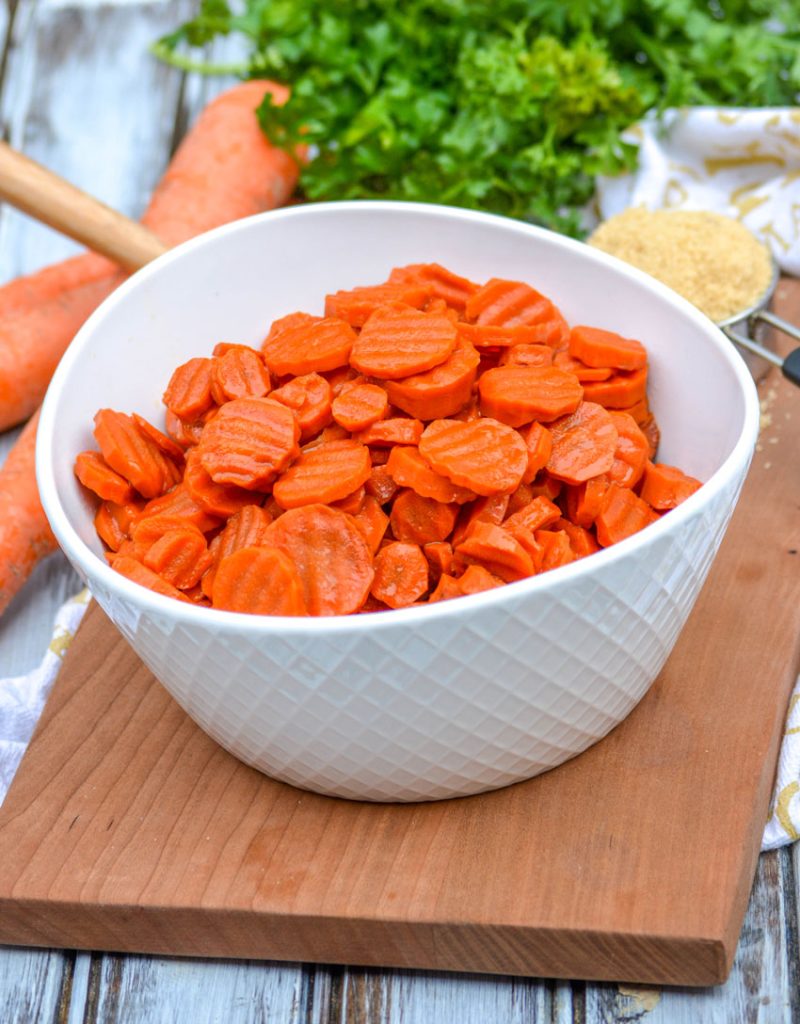 Brown Sugar Honey Glazed Carrots