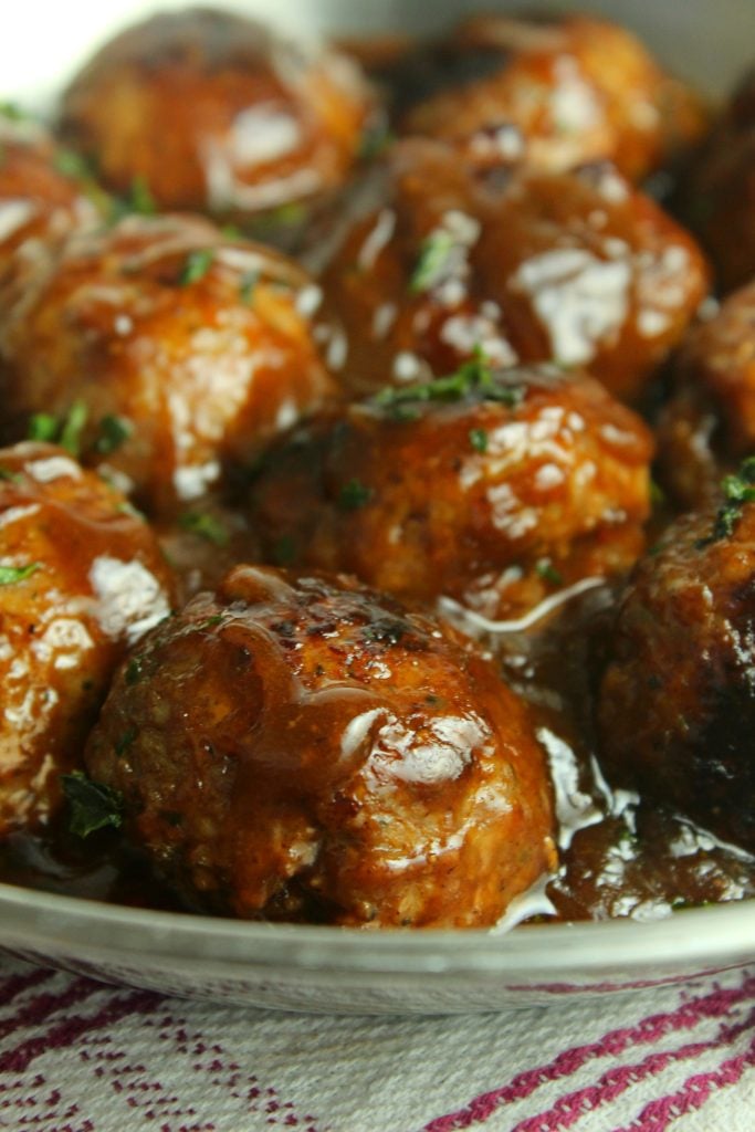 20 Minute Chinese Pork Meatballs