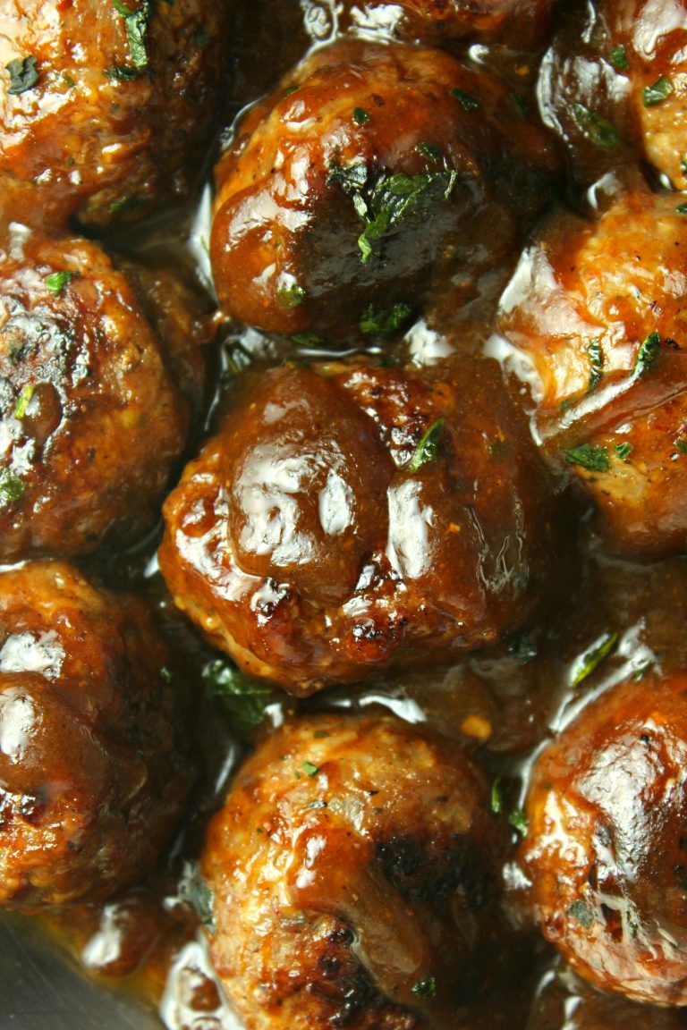 20 Minute Chinese Pork Meatballs - 4 Sons 'R' Us