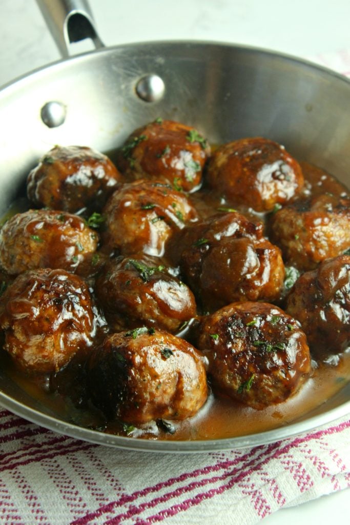 20 Minute Chinese Pork Meatballs
