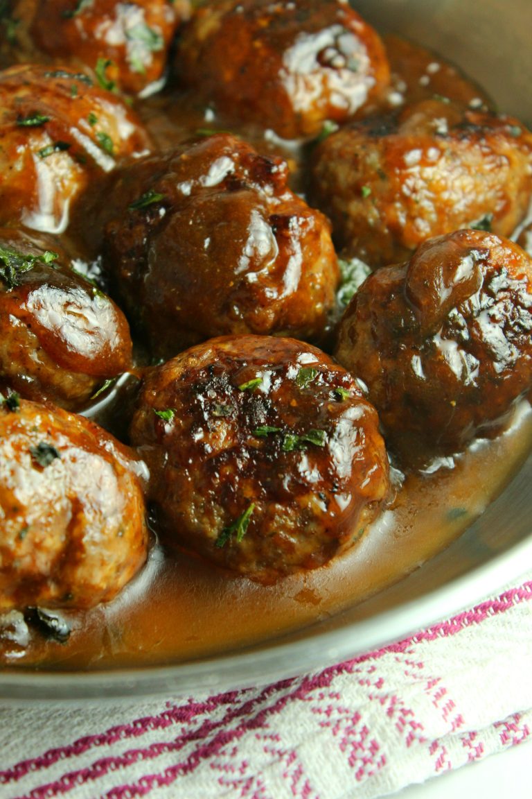 20 Minute Chinese Pork Meatballs - 4 Sons 'R' Us