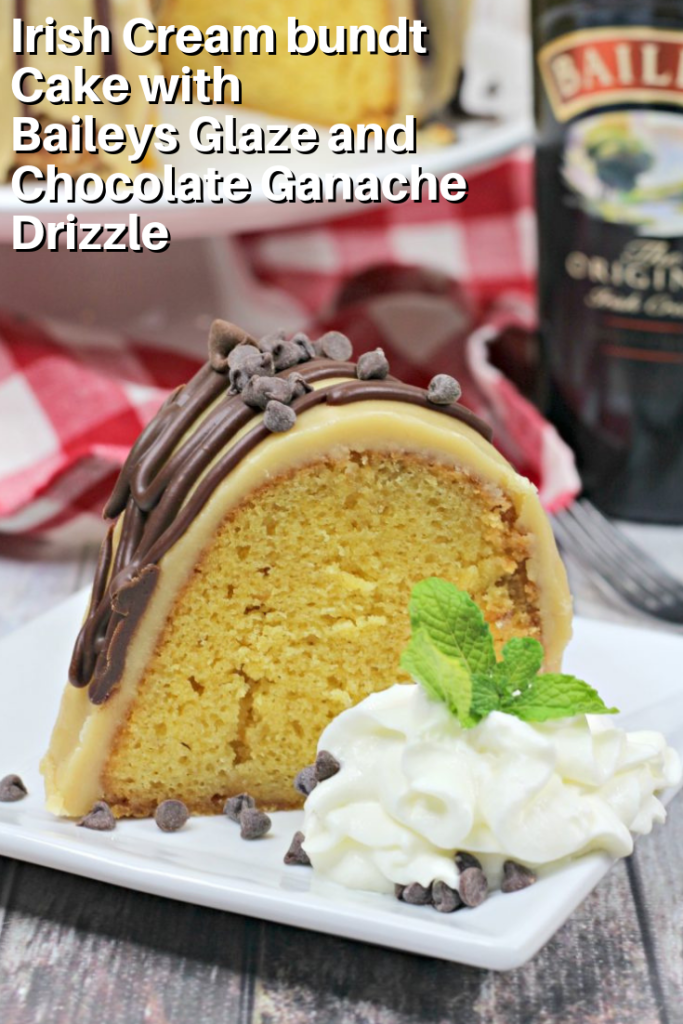 Chocolate Bundt Cake with Chocolate Irish Cream Glaze