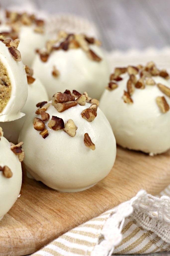 Carrot Cake Ball Truffles