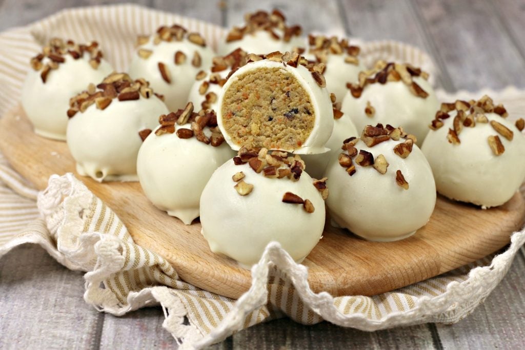 Carrot Cake Ball Truffles