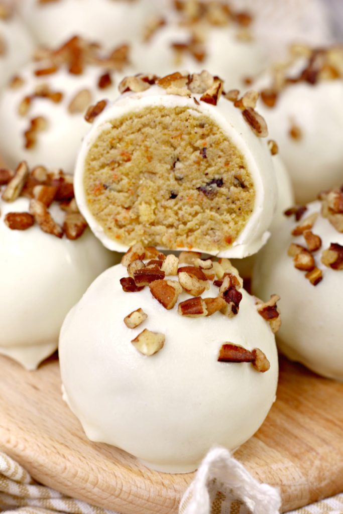 Carrot Cake Ball Truffles