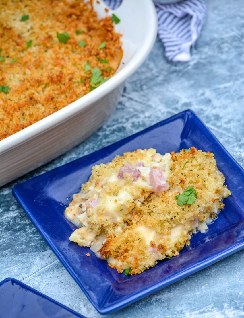 Chicken Cordon Bleu Casserole - 4 Sons 'R' Us