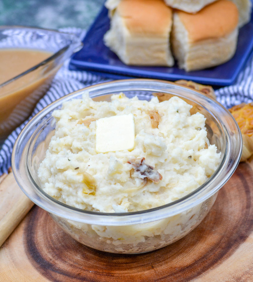 Creamy Roasted Garlic Mashed Potatoes