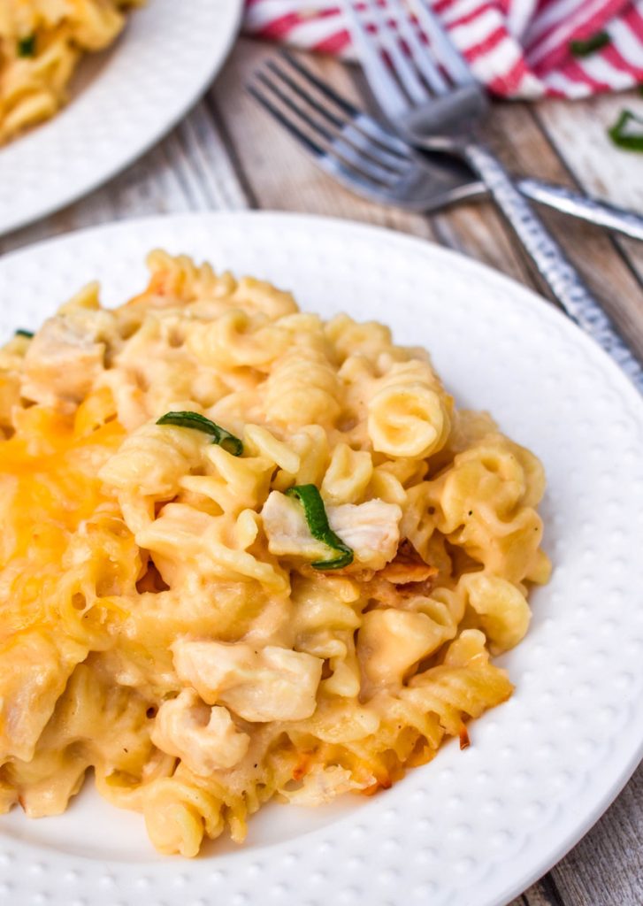 Three Cheese Chicken And Rotini Pasta Casserole 4 Sons 'R' Us