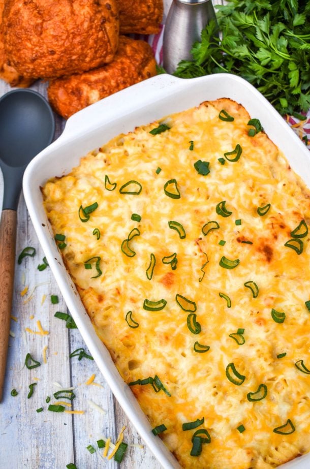 Three Cheese Chicken And Rotini Pasta Casserole - 4 Sons 'R' Us