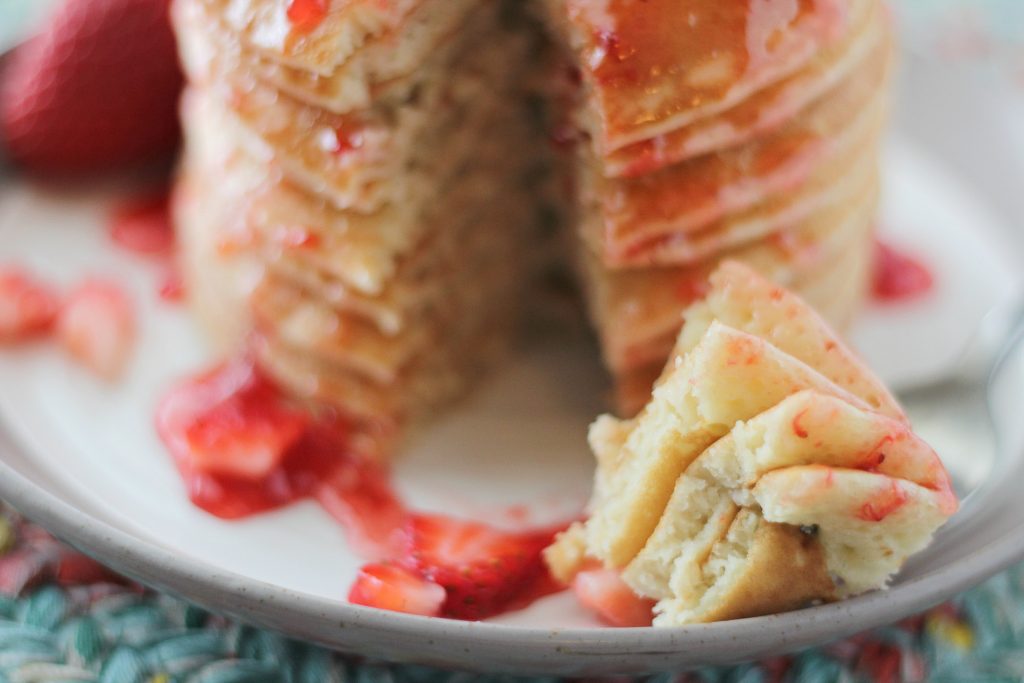 Strawberry Shortcake Pancakes