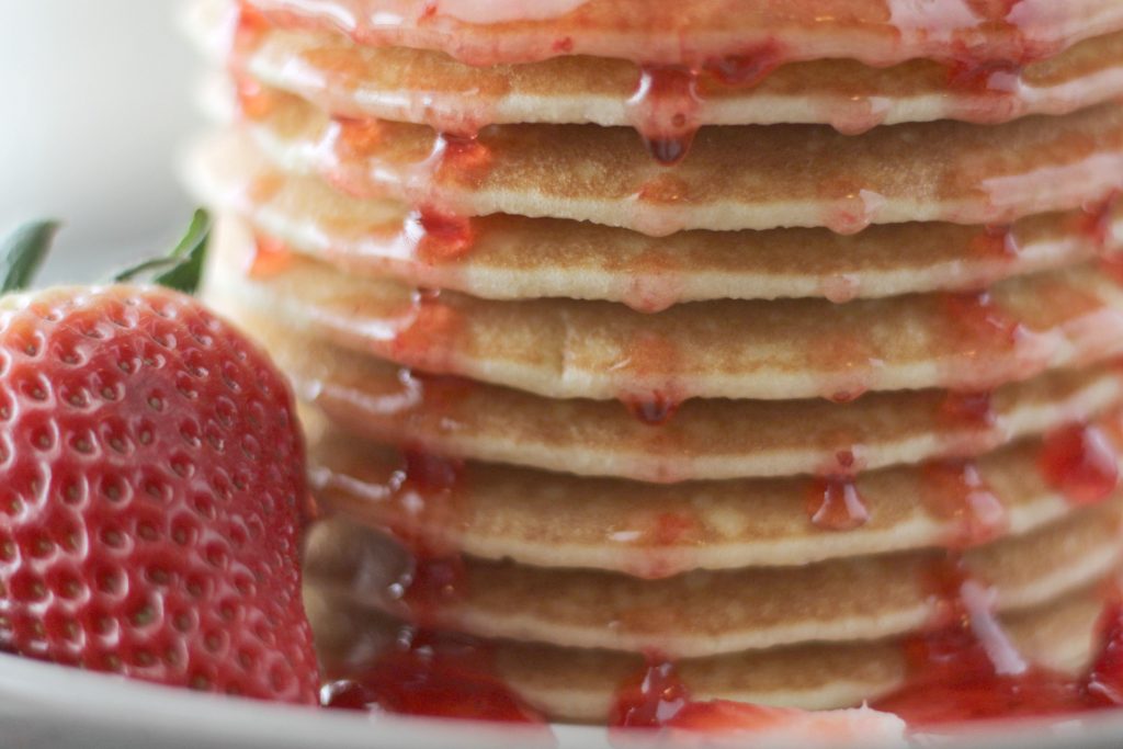 Strawberry Shortcake Pancakes