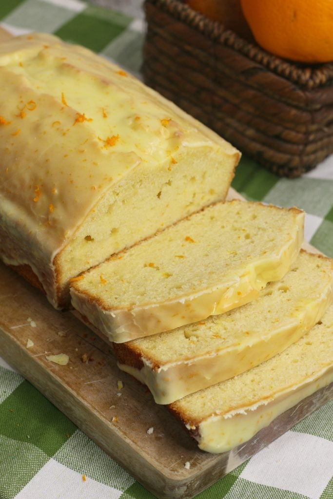 Orange Glazed Mimosa Bread