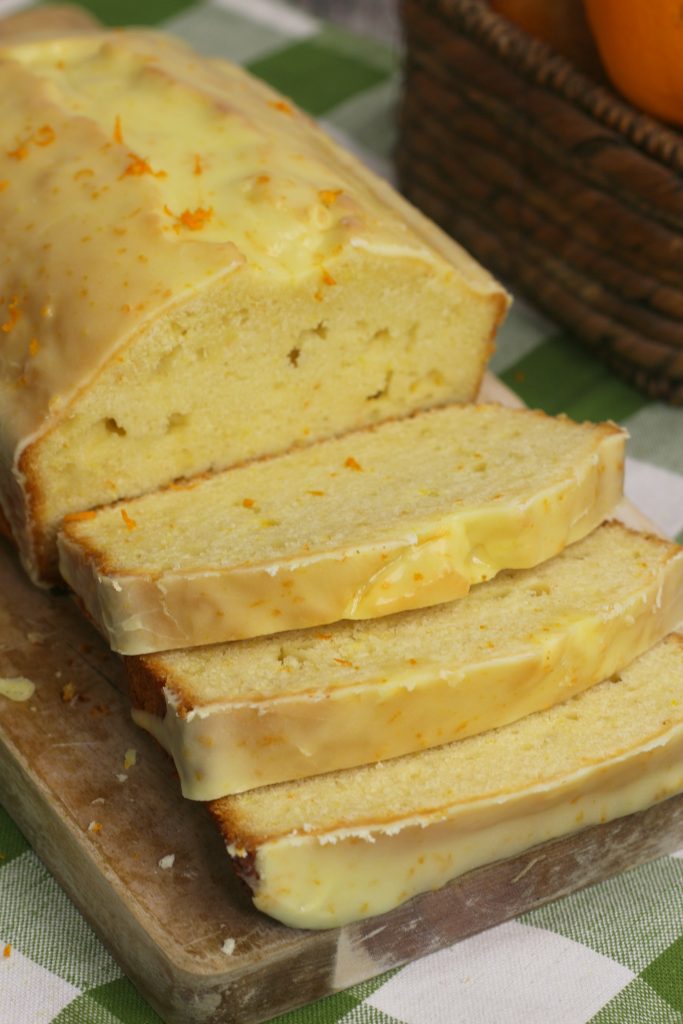 Orange Glazed Mimosa bread