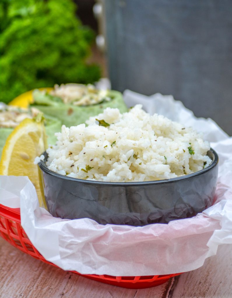 copycat Taziki's Greek lemon rice