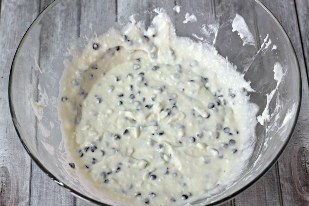 a delicious Italian dip is in the mix with this cannoli dip batter all mixed together