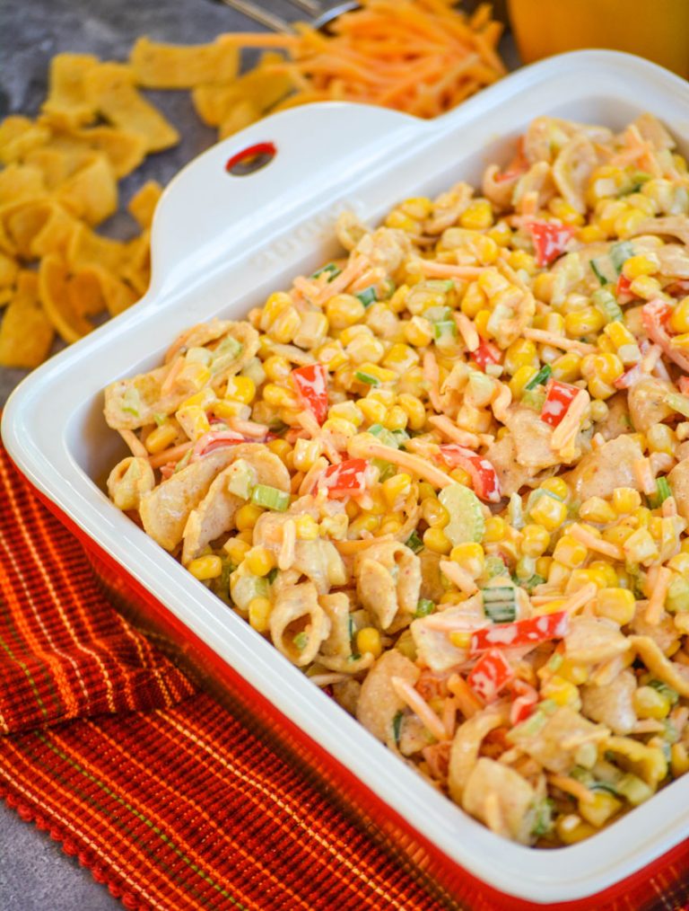 Crunchy Corn Salad with Fritos Chips 4 Sons 'R' Us