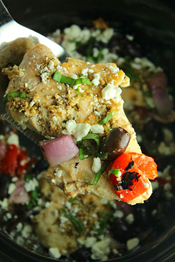 Healthy Slow Cooker Greek Chicken Breasts 4 Sons 'R' Us