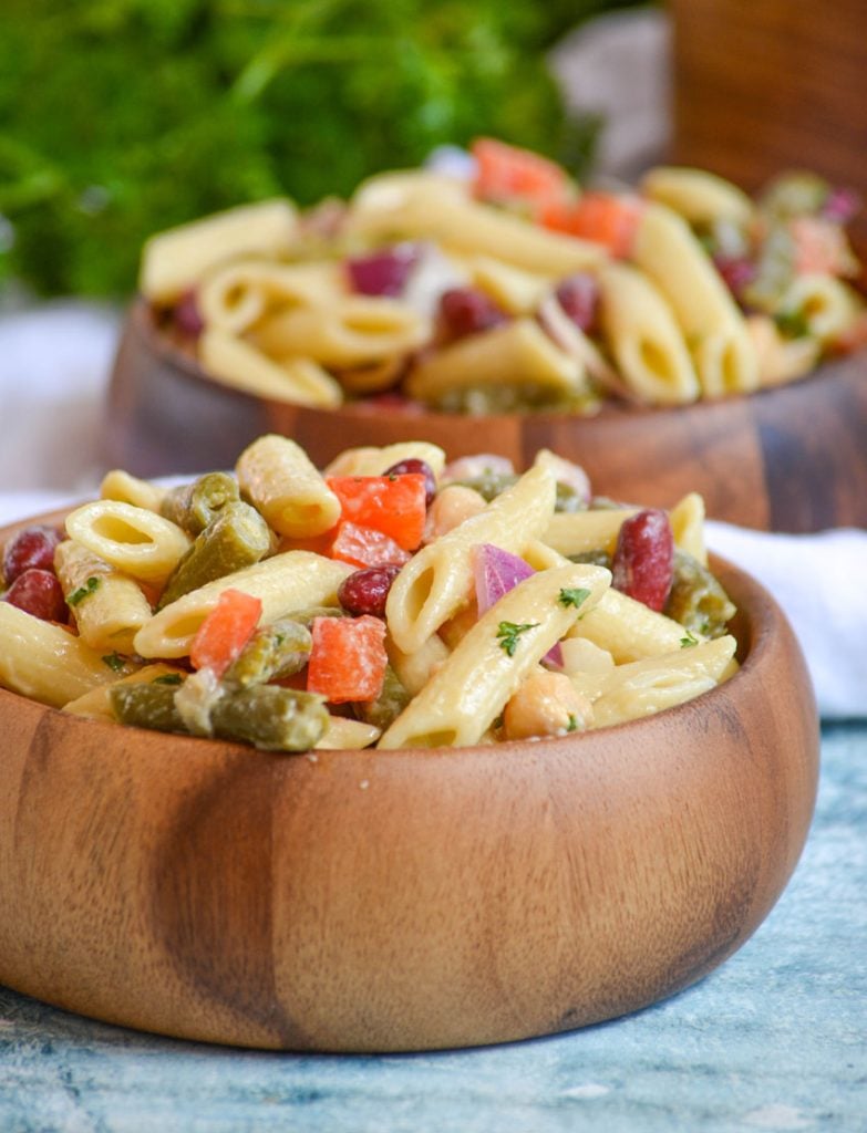 Three Bean Pasta Salad