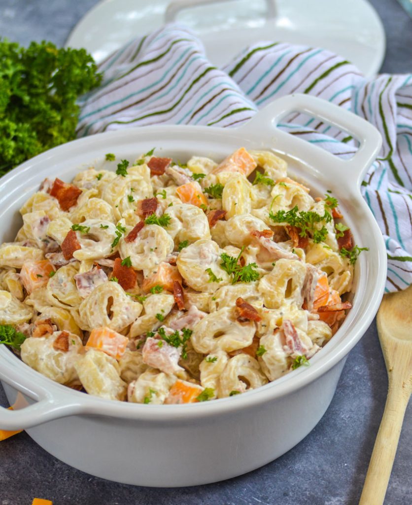 Cold Tortellini Salad with Ranch Dressing - 4 Sons 'R' Us