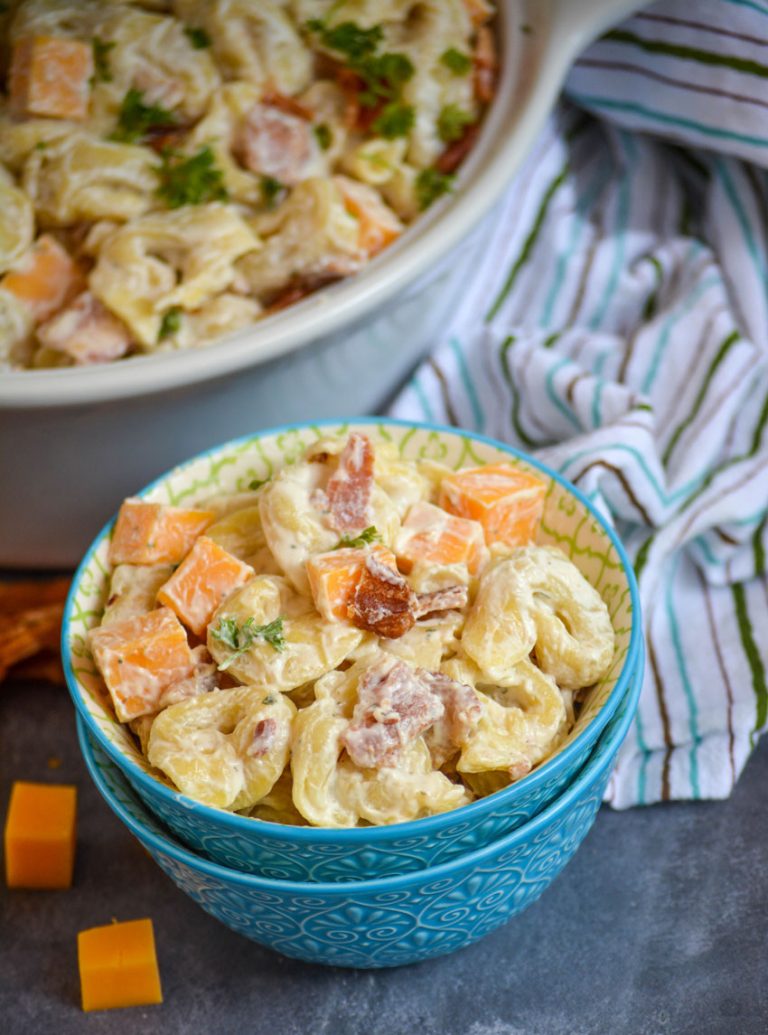 Cold Tortellini Salad with Ranch Dressing - 4 Sons 'R' Us