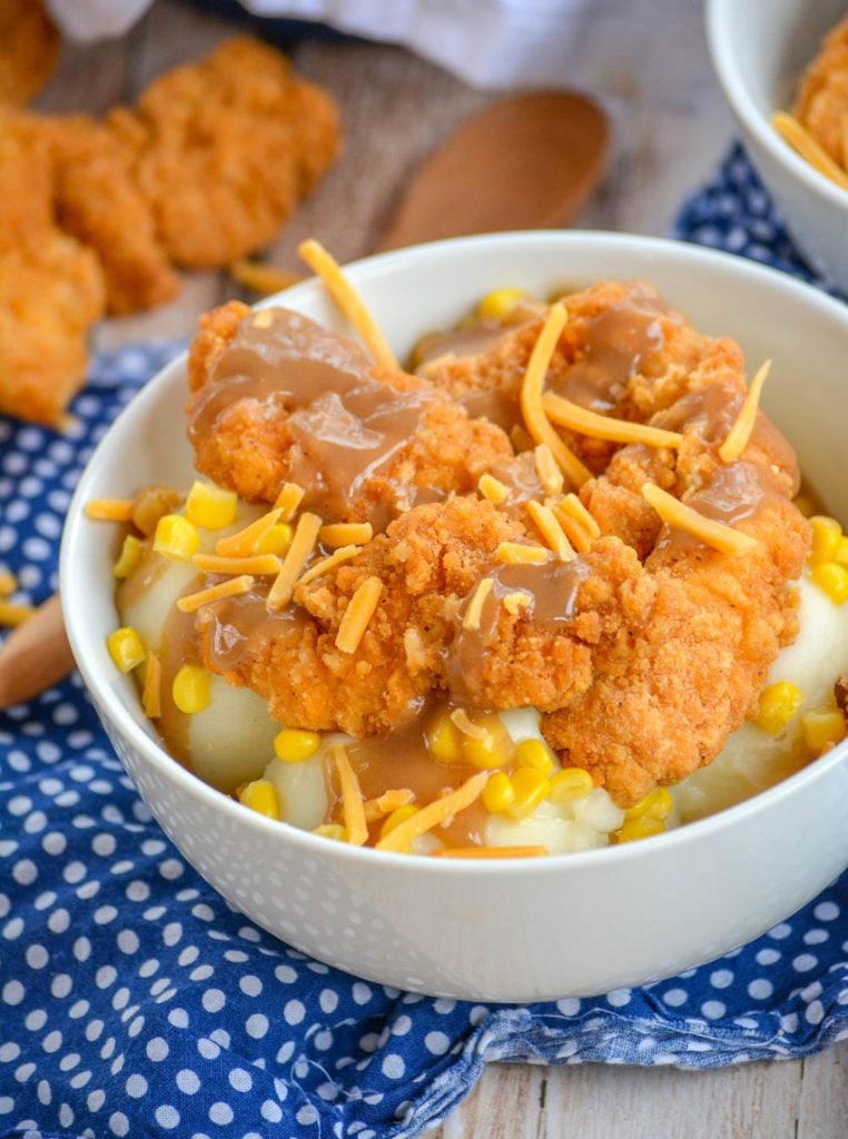 Copycat KFC Famous Bowls - 4 Sons 'R' Us