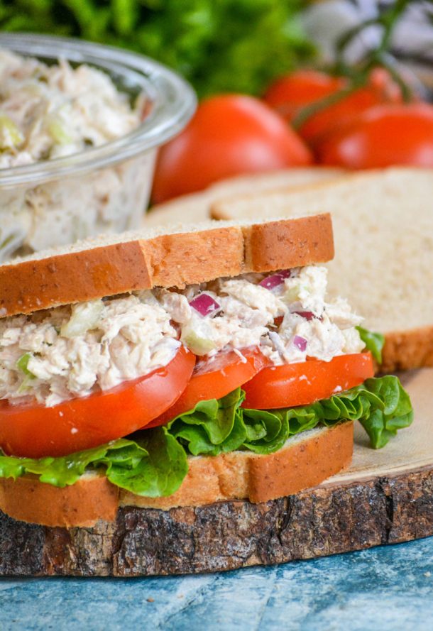 Dill Pickle Tuna Salad - 4 Sons 'r' Us