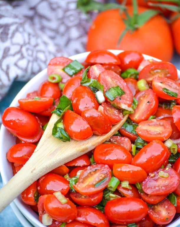 Killer Marinated Tomato Salad Recipe - 4 Sons 'R' Us