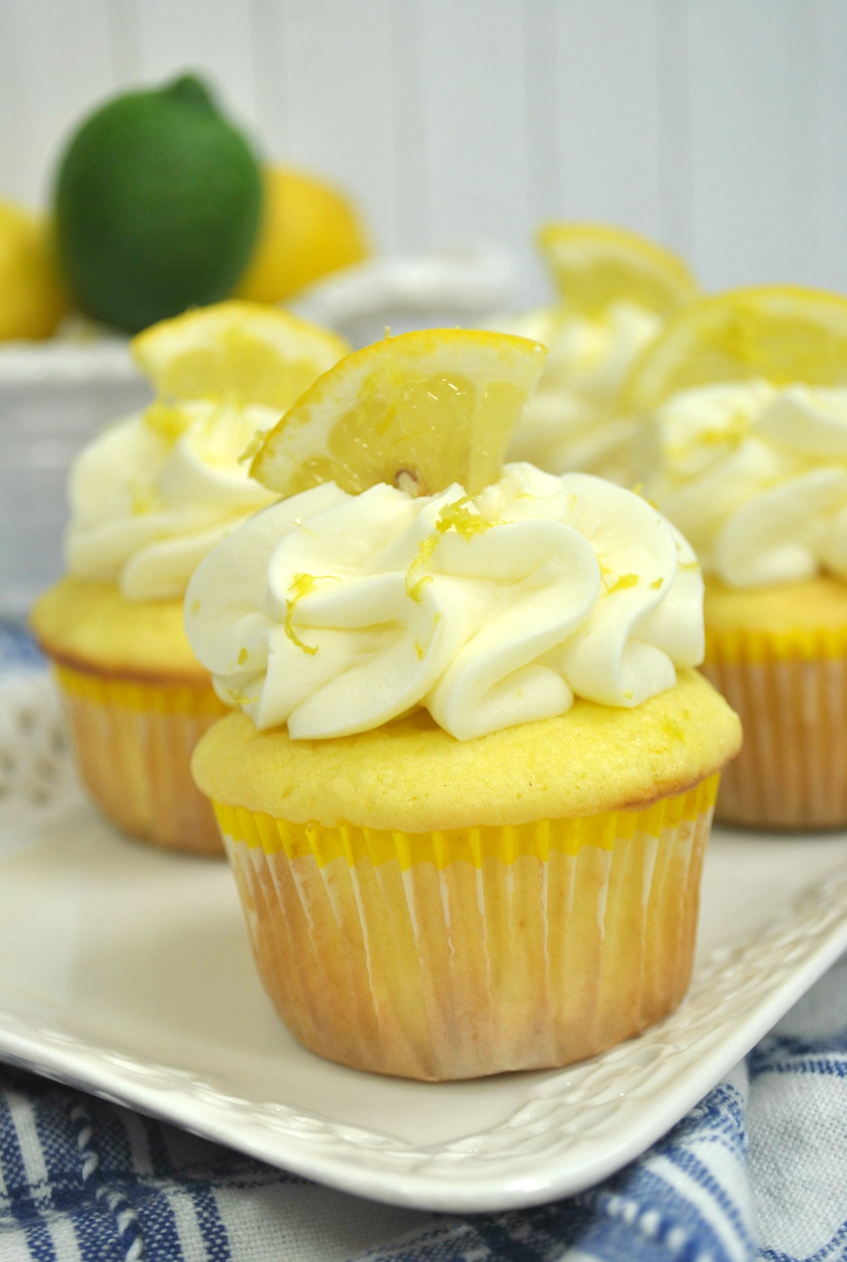 Lemonade Cupcakes from Scratch