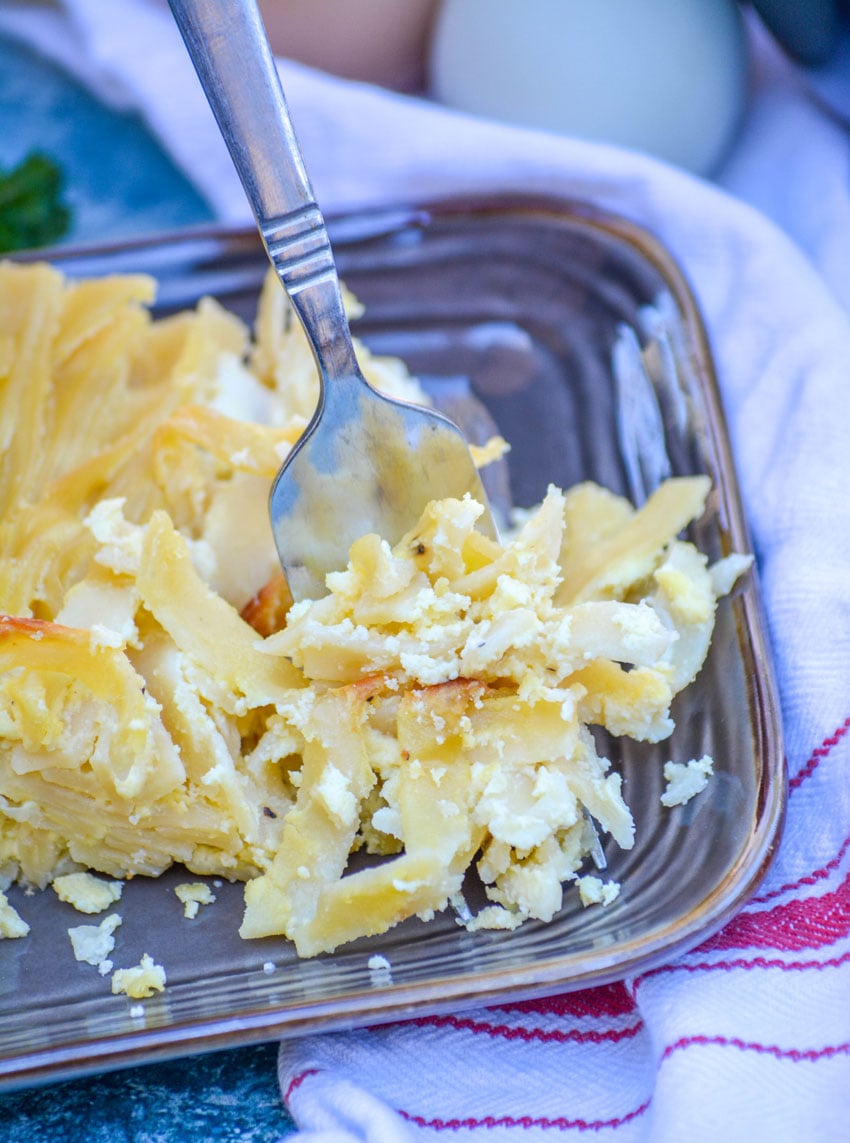 Trini Sweet Hand Macaroni Pie