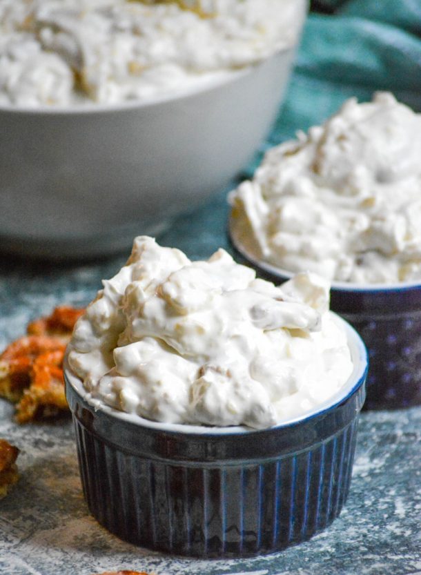 Pineapple Pretzel Fluff Salad SummerDessertWeek 4 Sons 'R' Us