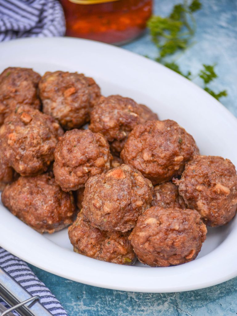 The Best Homemade Meatballs With Stove Top Stuffing Mix 2 4 Sons R Us