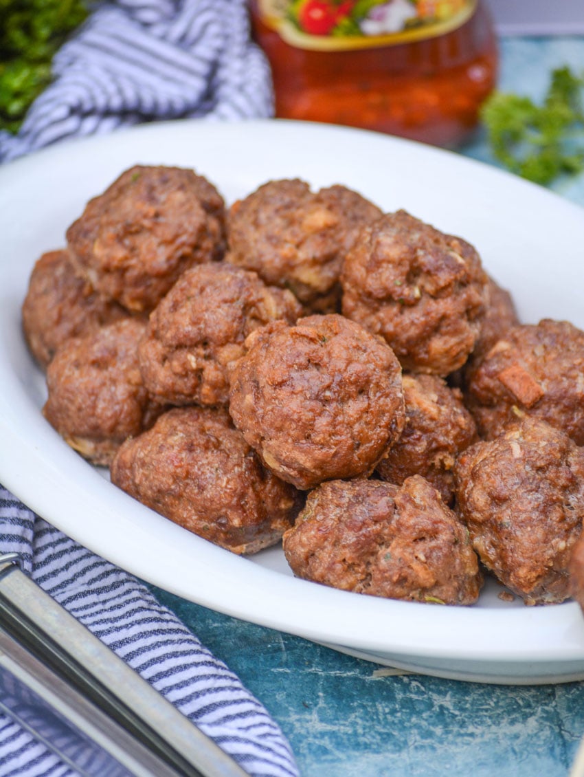 The Best Homemade Meatballs With Stove Top Stuffing Mix 7 4 Sons R Us