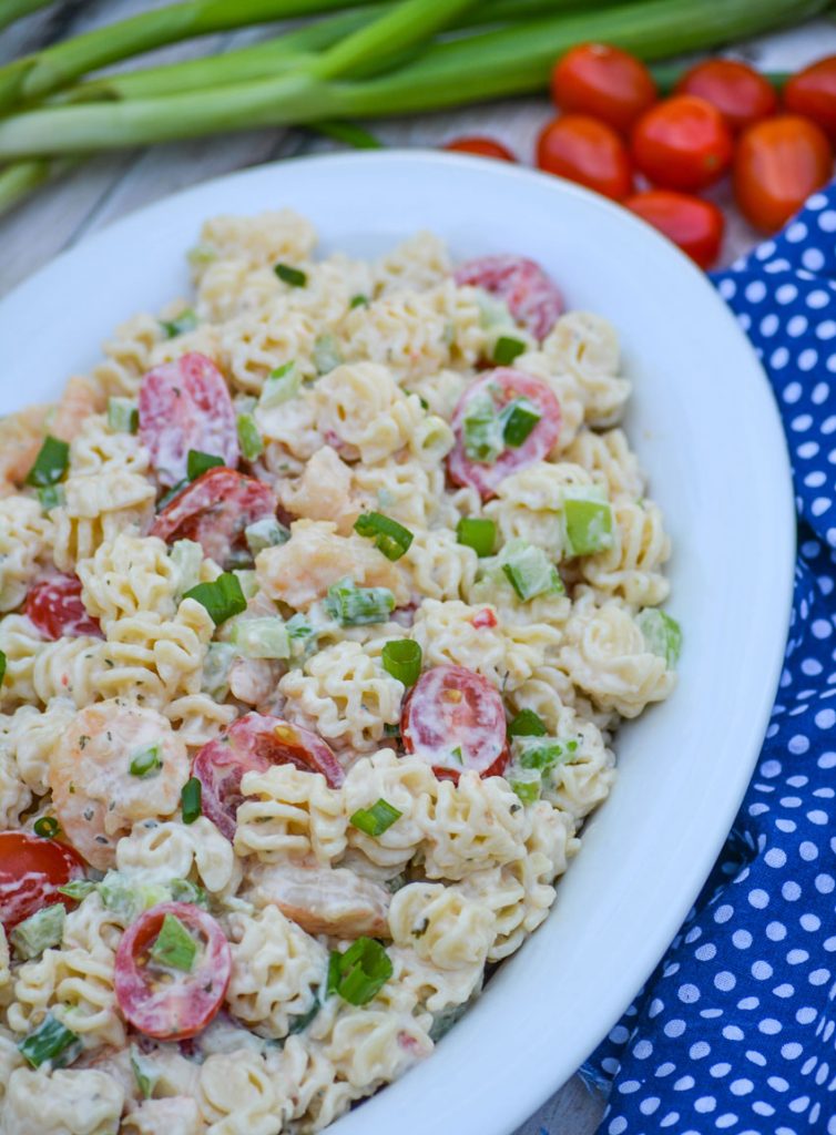 Shrimp Scampi Pasta Salad 4 Sons R Us