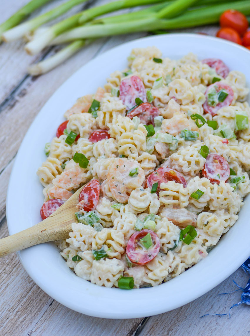 Shrimp Scampi Pasta Salad - 4 Sons 'R' Us