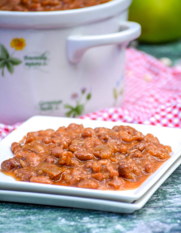 Apple Cider Baked Beans 4 Sons 'R' Us
