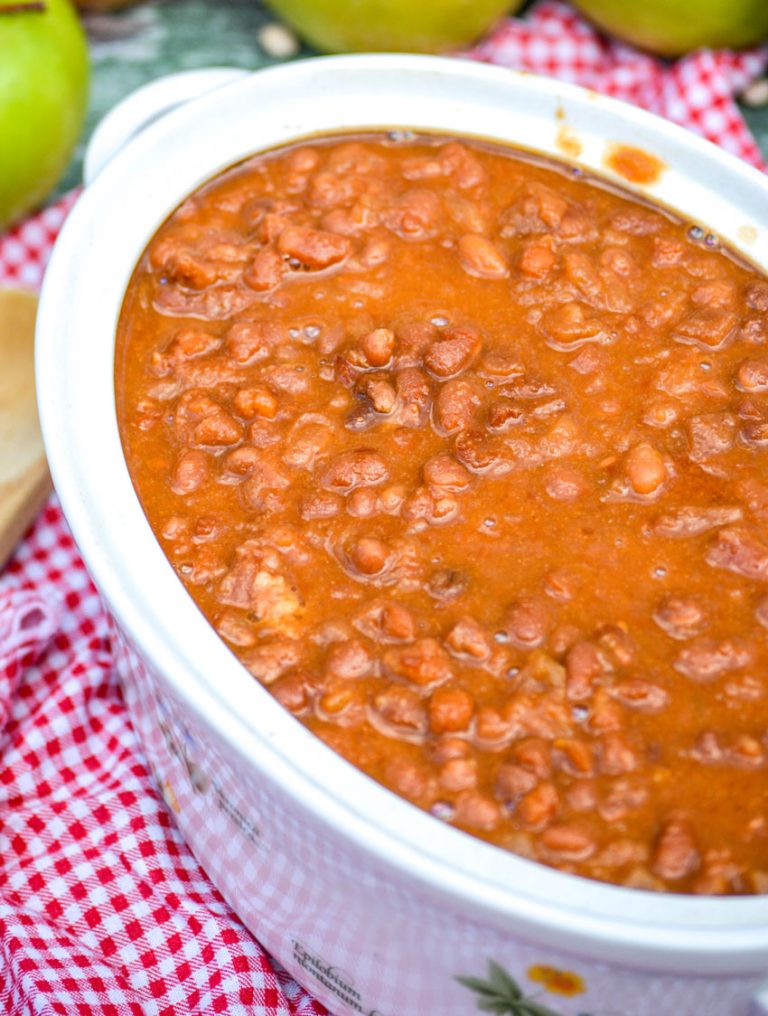 Apple Cider Baked Beans 4 Sons 'R' Us