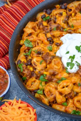Cheesy-Ground-Beef-Enchilada-Tortellini-7