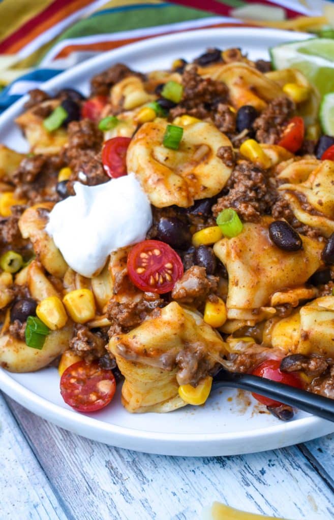 Taco Tortellini Skillet - 4 Sons 'R' Us